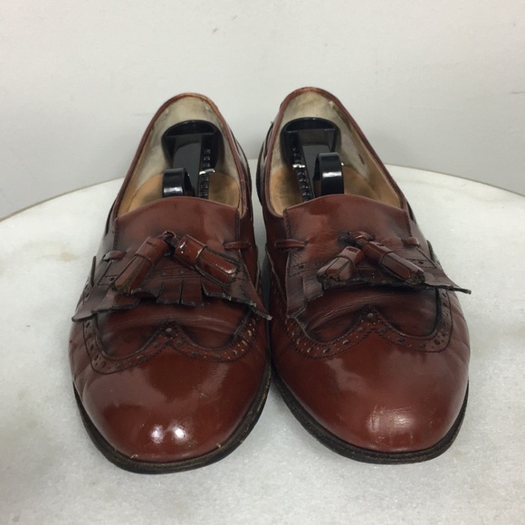 Salvatore Ferragamo Men’s Brown Leather Tassel 8 - Picture 4 of 7